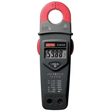 RS PRO ICMA9 Clamp Meter, Max Current 600A ac CAT II 1000 V, CAT III 600 V - 1241957 product image
