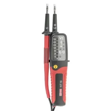 RS PRO IVT-10, LED Voltage tester, 750V ac/dc, Continuity Check, Battery Powered, CAT III 750V - 1241961 product image