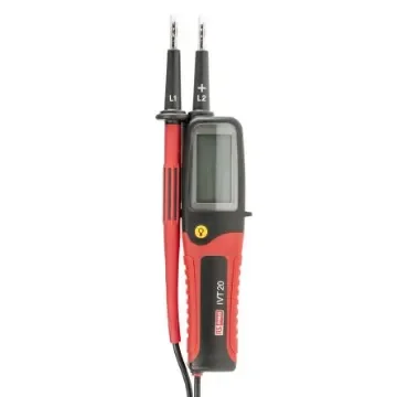 RS PRO IVT-20, LCD Voltage tester, 750V ac/dc, Continuity Check, Battery Powered, CAT III 750V - 1241962 product image