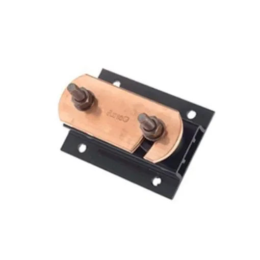 WJ Furse Copper Earth Bar L. 125mm x W. 90mm x H. 90mm 2 Ways - 7TCA083670R0600  LK205 product image