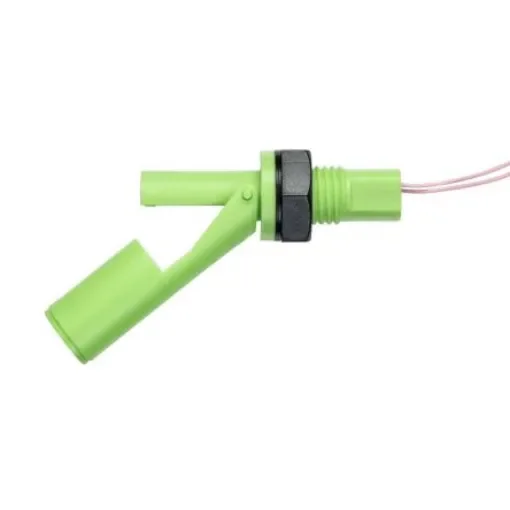 Sensata Cynergy3 RSF40 Series Horizontal Polyvinylidene Fluoride Float Switch, Float, 1m Cable, NO/NC, 300V ac Max, - RSF47H100GF/RS product image