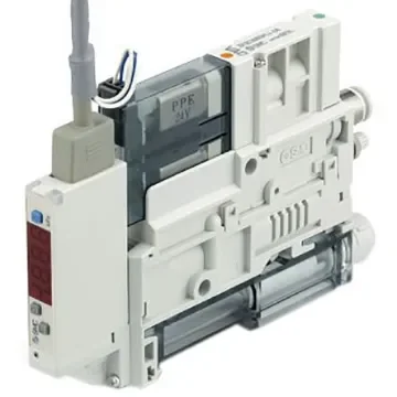 SMC Vacuum Generator, 1mm nozzle , -91kPa 44L/min - ZK2A10K5TL-08 product image