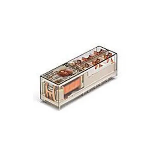 TE Connectivity PCB Mount Force Guided Relay, 12V dc Coil Voltage, 6 Pole, 6PST-4NO/2NC - V23050A1012A542 product image