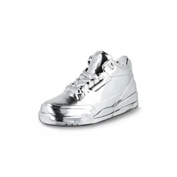 smoking - 3-Part Chrome Grinder - Stylish Shoebox Design product image