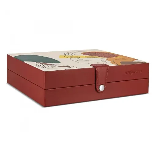Art & Volutes - Artemis Leather Cigar Box - Elegant Storage product image