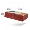 Art & Volutes - Artemis Leather Cigar Box - Elegant Storage product image