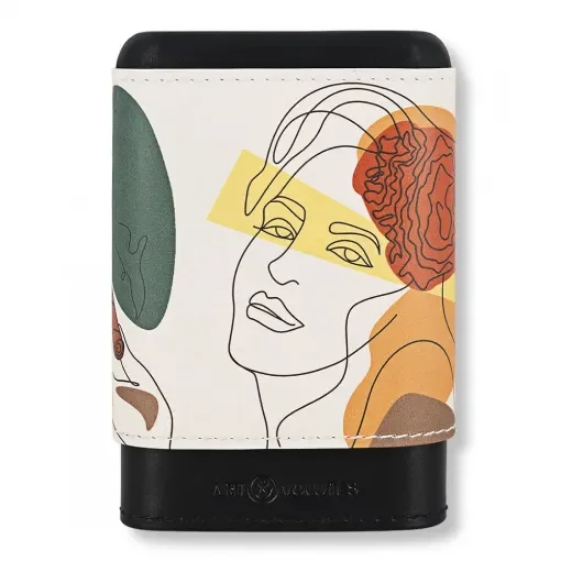 Art & Volutes - Artémis Large Cigar Case - Leather Design product image