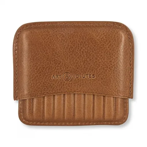 Art & Volutes - Sandino Leather Cigarillo Case - Capacity 10 product image