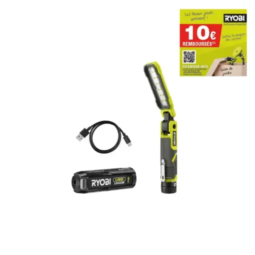 Ryobi - 4V USB Lithium Work Light 650 Lumens - 5133006225-ODR25 product image