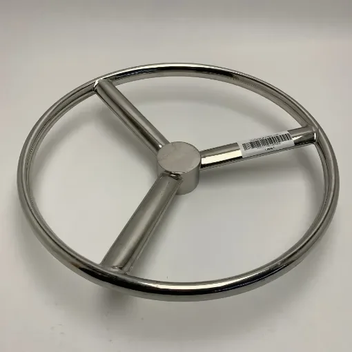 Vetus - Used Stainless Steel 3 Spoke Steering Wheel SSW500 product image