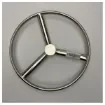 Vetus - Used Stainless Steel 3 Spoke Steering Wheel SSW500 product image