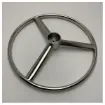 Vetus - Used Stainless Steel 3 Spoke Steering Wheel SSW500 product image