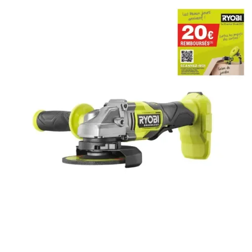 Ryobi - Brushless 18V Angle Grinder 125mm - RAG18BL-0 product image