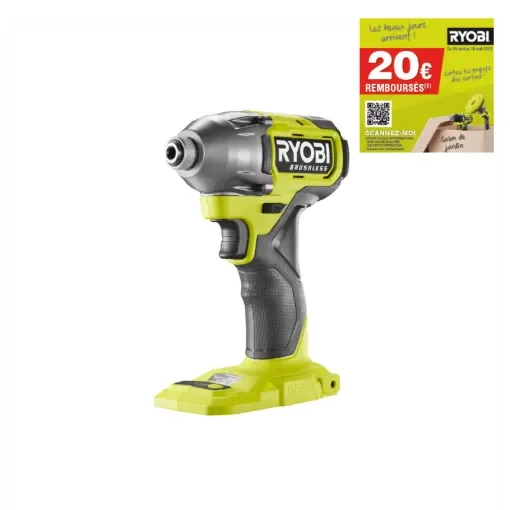 Ryobi - 18V Brushless Impact Driver 300 Nm - RID18BL-0 product image