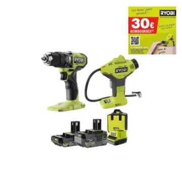 Ryobi - 18V One+ Brushless Hammer Drill/Driver with Batteries - 5133006537-ODR25 product image