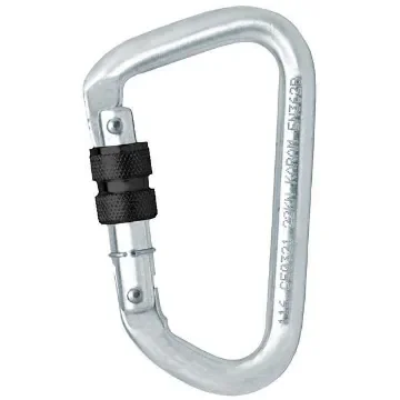 KRATOS SAFETY - Aluminium Screw Lock Carabiner product image
