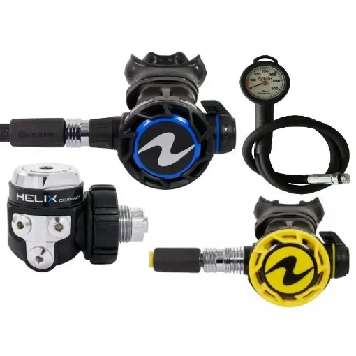 Aqualung - Helix Compact Regulator Pack with Octopus & Gauge product image