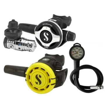 Scubapro - MK25 EVO S600 DIN Regulator Pack with R105 Octopus & Pressure Gauge product image
