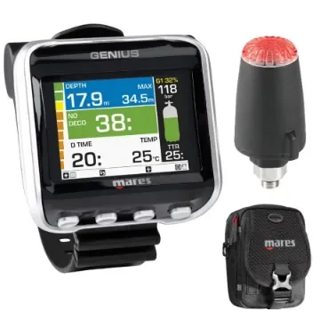Mares - Genius Dive Computer Pack with LED Transmitter - product image