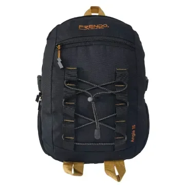 Frendo - Angie 15 Hiking Backpack - Black/Camel product image