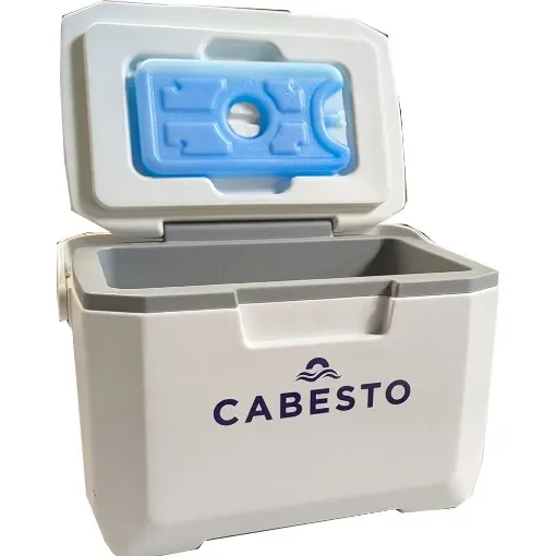 STEAMY - Fishing Cooler 6L with Ice Block - product image