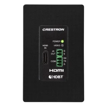 Crestron - DigitalMedia 8G+® 4K60 HDR Wall Plate Transmitter - DM-TX-4KZ-100-C-1G-B-T product image