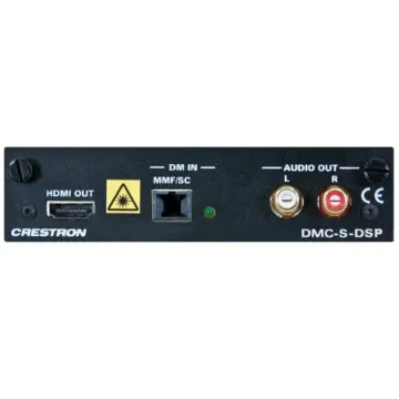 Crestron - DigitalMedia 8G Fiber Input Card with Downmixing - DMC-S-DSP product image
