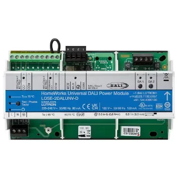 Lutron - Homeworks DALI Power Module - LQSE-2DALUNV-D product image