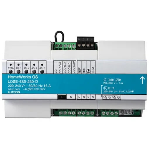 Lutron - HomeWorks 5A Switching Power Module - LQSE-4S5-230-D product image