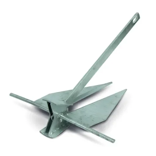 Sanguineti - Danforth Anchor 80 KG - Galvanised Steel product image