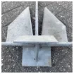 Sanguineti - Danforth Anchor 10KG - High Hold Galvanized product image