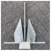 Sanguineti - Danforth Anchor 10KG - High Hold Galvanized product image