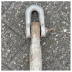 Sanguineti - Hall Anchor 25 KG - Used, Galvanised Steel product image