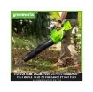 Greenworks - 40V Brushless Blower 210 km/h - GD40ABIIK2X product image