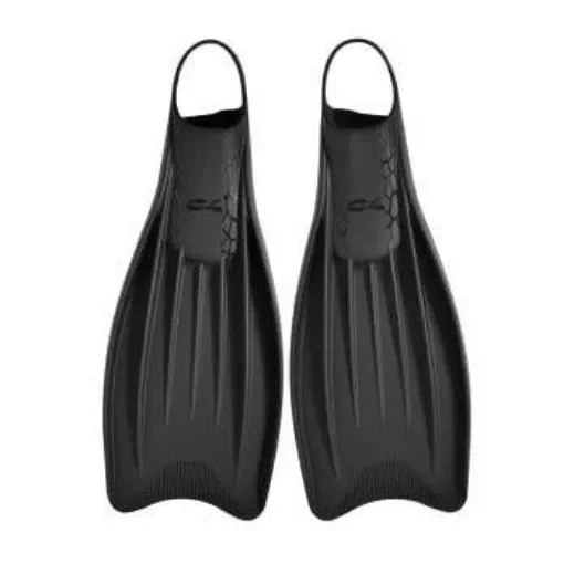 C4 - Wolverine Black Silicone Freediving Training Fins product image