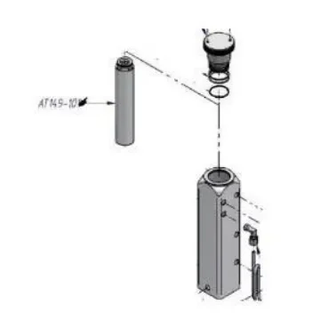 NARDI - Filter Cartridge for Atlantic Compressor 6m3/h product image