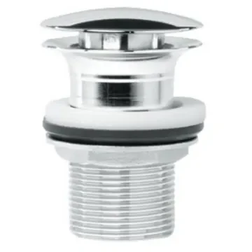 Osculati - Chrome Brass Sink Waste 75 mm Push and Pull product image