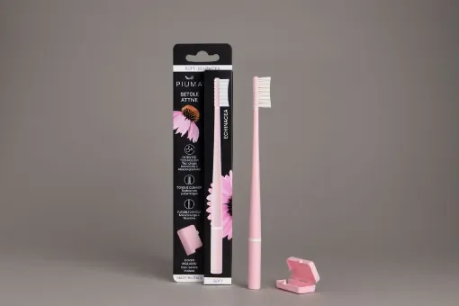 Piuma Care - Echinacea Baby Pink Toothbrush - FS010002H007 product image