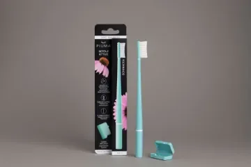 Piuma Care - Echinacea Aqua Green Toothbrush - FS010002H008 product image