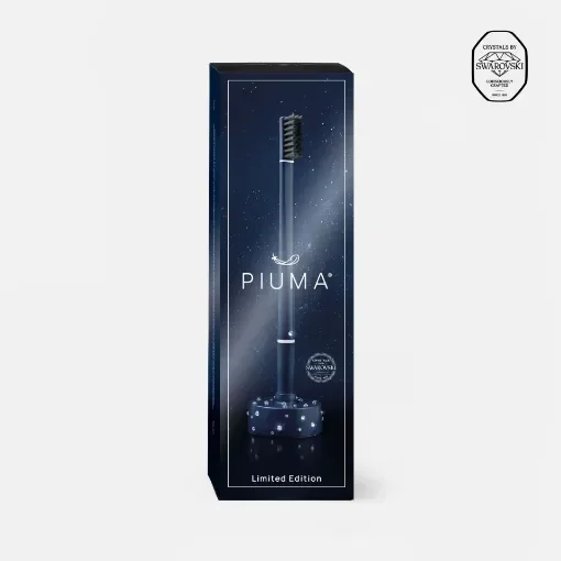 Piuma Care - Swarovski Toothbrush and base with Charcoal Bristles - FS960001F010 product image