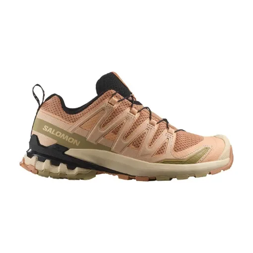 SALOMON - Women's XA PRO 3D V9 Hiking Shoes - Cork/Peach Fuzz/Sponge product image