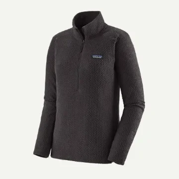 PATAGONIA - Women's R1 Air Zip Neck Fleece - Black product image