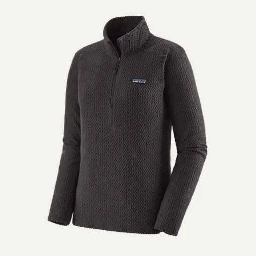 PATAGONIA - Women's R1 Air Zip Neck Fleece - Black product image