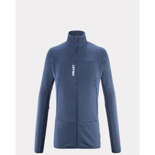 MILLET - Fusion Grid Jacket M Dark Denim - Performance Fleece product image