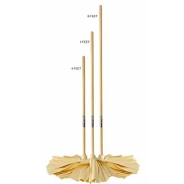 TD Mop - 5' Wooden Handle Mop with Superior Absorption - 850005213031 product image