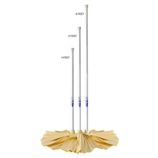 TD Mop - Double White Deluxe Mop with 6' Handle - 850005213093 product image