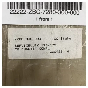 Durable 175x175mm Plastic Marine Access Hatch – Weatherproof & Corrosion Resistant product image