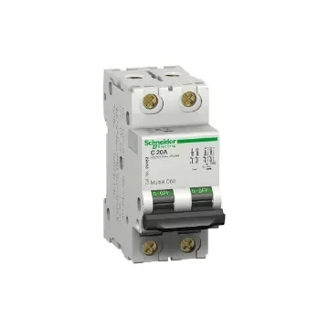 Schneider Electric - C60 2-Pole 15A Miniature Circuit Breaker - 60146 product image