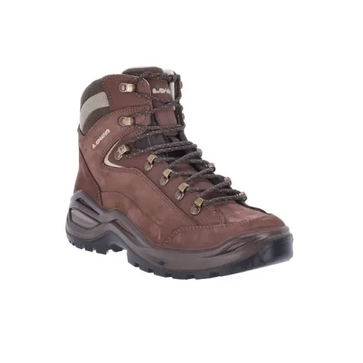 LOWA - Women's Renegade Evo LL Mid Hiking Shoes - Espresso/Anthracite product image