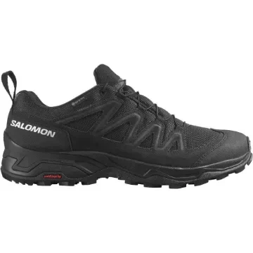 SALOMON - Men's Low Hiking Shoes X Ward Leather GTX - Black product image